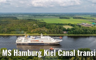 MS Hamburg Kiel Canal transit 09.06.2025