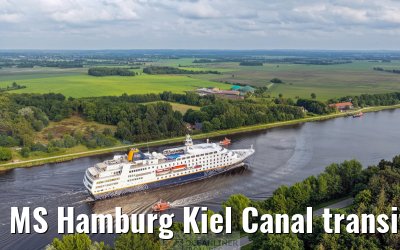 MS Hamburg Kiel Canal transit 09.06.2025