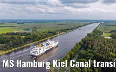 MS Hamburg Kiel Canal transit 09.06.2025