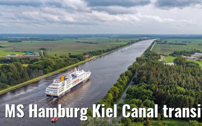 MS Hamburg Kiel Canal transit 09.06.2025