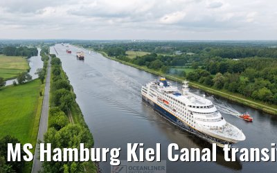 MS Hamburg Kiel Canal transit 09.06.2025