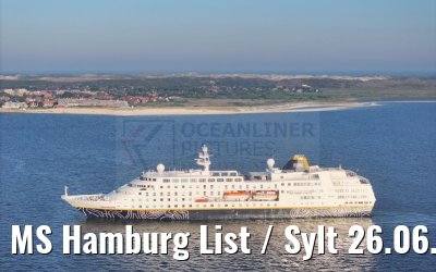 MS Hamburg List / Sylt 26.06.2024
