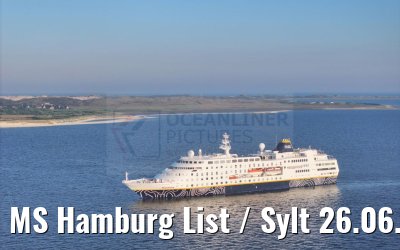 MS Hamburg List / Sylt 26.06.2024