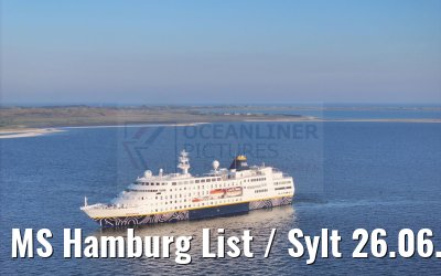 MS Hamburg List / Sylt 26.06.2024