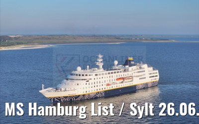 MS Hamburg List / Sylt 26.06.2024