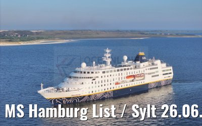 MS Hamburg List / Sylt 26.06.2024