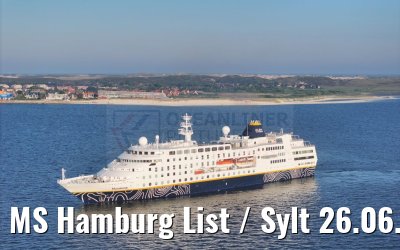 MS Hamburg List / Sylt 26.06.2024