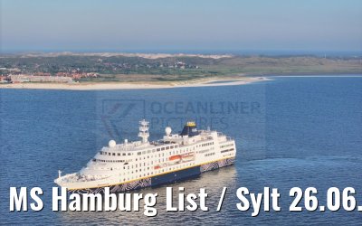 MS Hamburg List / Sylt 26.06.2024