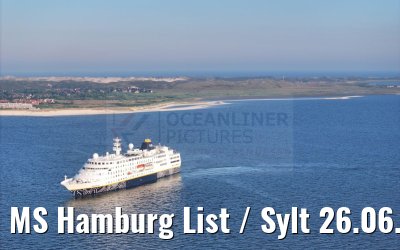 MS Hamburg List / Sylt 26.06.2024
