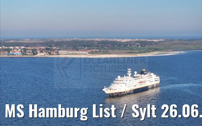 MS Hamburg List / Sylt 26.06.2024