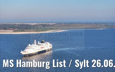 MS Hamburg List / Sylt 26.06.2024
