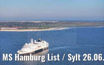 MS Hamburg List / Sylt 26.06.2024