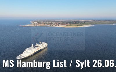 MS Hamburg List / Sylt 26.06.2024