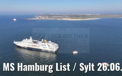 MS Hamburg List / Sylt 26.06.2024