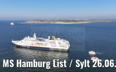 MS Hamburg List / Sylt 26.06.2024