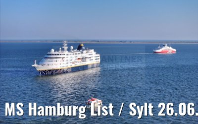 MS Hamburg List / Sylt 26.06.2024