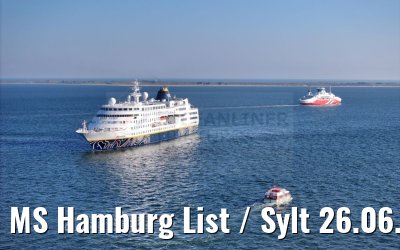 MS Hamburg List / Sylt 26.06.2024