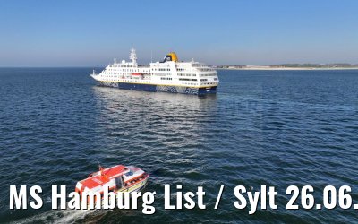 MS Hamburg List / Sylt 26.06.2024