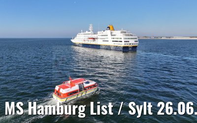 MS Hamburg List / Sylt 26.06.2024