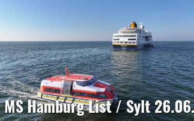 MS Hamburg List / Sylt 26.06.2024
