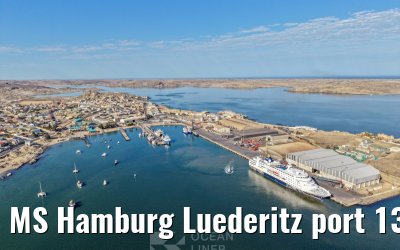 MS Hamburg Luederitz port 13.03.2026