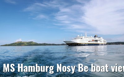 MS Hamburg Nosy Be boat view