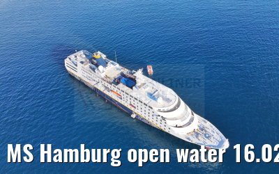 MS Hamburg open water 16.02.2025