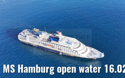MS Hamburg open water 16.02.2025