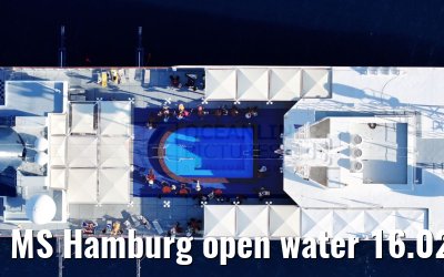 MS Hamburg open water 16.02.2025