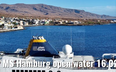 MS Hamburg open water 16.02.2025
