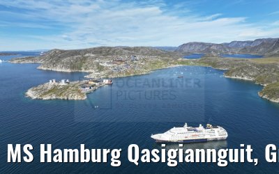 MS Hamburg Qasigiannguit, Greenland 11.08.2024