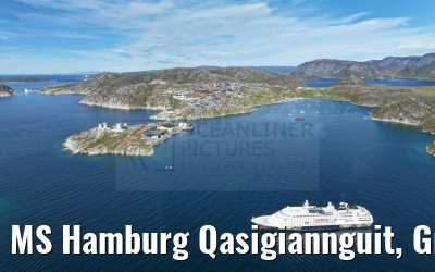 MS Hamburg Qasigiannguit, Greenland 11.08.2024