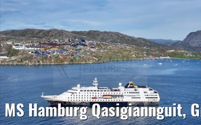 MS Hamburg Qasigiannguit, Greenland 11.08.2024