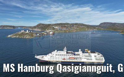 MS Hamburg Qasigiannguit, Greenland 11.08.2024