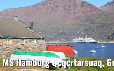 MS Hamburg Qeqertarsuaq, Greenland 06.08.2024
