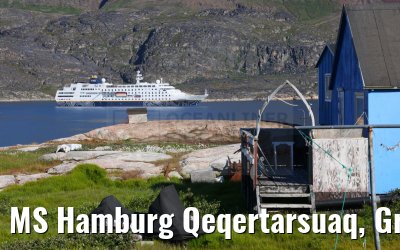 MS Hamburg Qeqertarsuaq, Greenland 06.08.2024