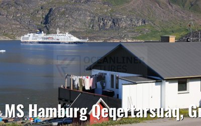 MS Hamburg Qeqertarsuaq, Greenland 06.08.2024