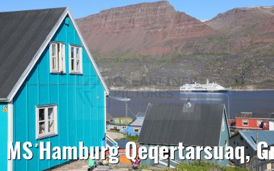 MS Hamburg Qeqertarsuaq, Greenland 06.08.2024