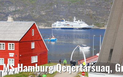 MS Hamburg Qeqertarsuaq, Greenland 06.08.2024