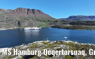 MS Hamburg Qeqertarsuaq, Greenland 06.08.2024