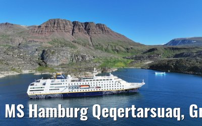 MS Hamburg Qeqertarsuaq, Greenland 06.08.2024