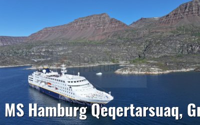 MS Hamburg Qeqertarsuaq, Greenland 06.08.2024