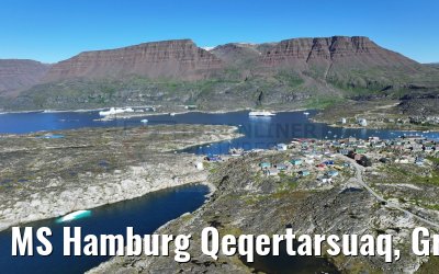 MS Hamburg Qeqertarsuaq, Greenland 06.08.2024