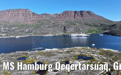 MS Hamburg Qeqertarsuaq, Greenland 06.08.2024