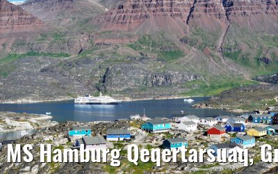 MS Hamburg Qeqertarsuaq, Greenland 06.08.2024