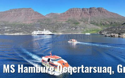 MS Hamburg Qeqertarsuaq, Greenland 06.08.2024