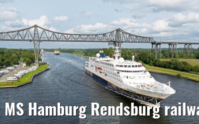 MS Hamburg Rendsburg railway bridge 09.06.2025