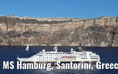 MS Hamburg, Santorini, Greece 26.04.2024