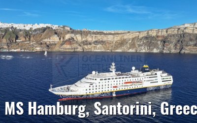 MS Hamburg, Santorini, Greece 26.04.2024