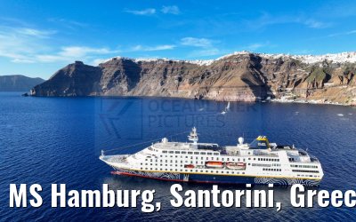 MS Hamburg, Santorini, Greece 26.04.2024